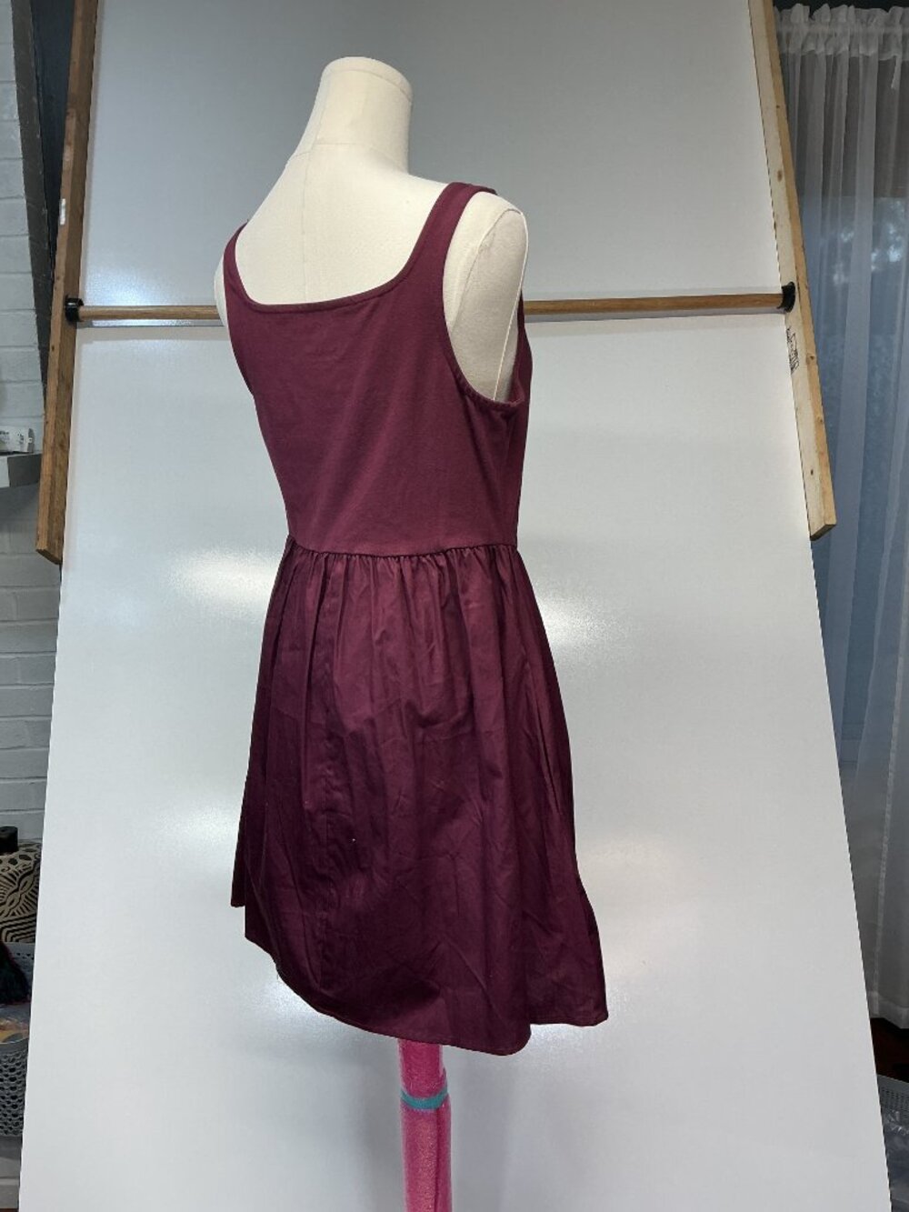Weekend Academy Dark Cherry Corset Dress XL 14-16 NWT - Picture 12 of 15